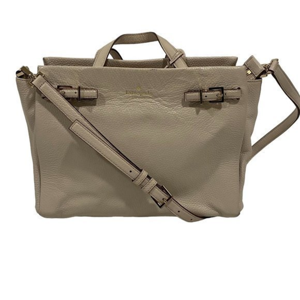 Kate Spade Holden Street Lanie Pebbled Leather Satchel‎ Crossbody Bag